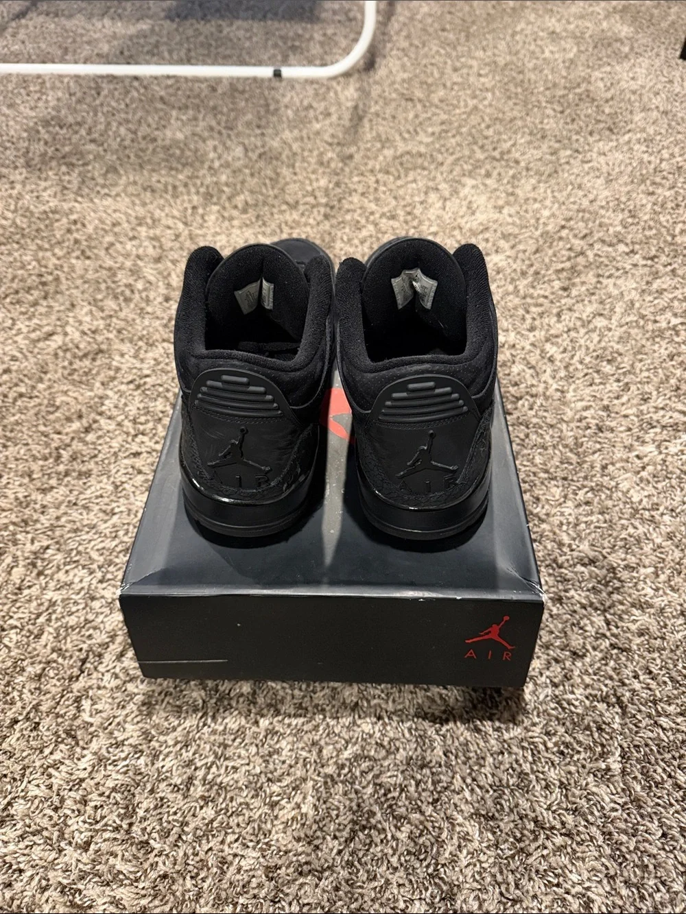 Jordan 3 black cat